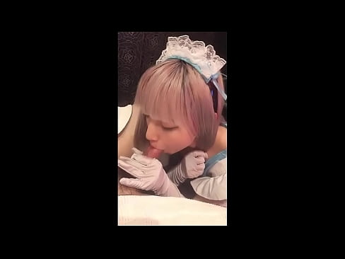 ❤️ Japonè idol [mayuka], kostim sèvant franse, pati 1, pip ak jerk off ak losyon ❤ Porno nan nou ❌❤